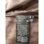 VERO MODA  Olivia Faux Leather One Button Blazer in Coffee Bean Pockets Size L Photo 5