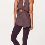 Lululemon  Hold & Let Flow Tank Heathered Black Cherry *estimated size XS Photo 5