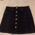 American Eagle Black denim skirt Photo 1