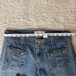 Old Navy  Blue Flare Wide Leg Jeans Photo 4