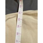 Pull & Bear  Size XL Beige Tan Cropped Long Sleeve‎ Crew Neck Sweatshirt Women Photo 4