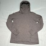 Lululemon Healthy Heart Coco Pique Grey Hooded Pullover Size 6 D28 Photo 1
