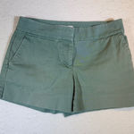 Loft  Women's Green Chino Shorts Size 00 Photo 0