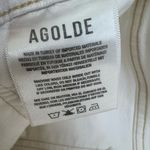 AGOLDE  Nico High Rise Slim Jeans in White size 28 $168 Photo 10