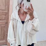 These Three Boutique Waffle Knit Pullover Photo 0