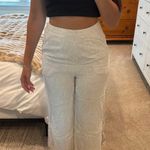 Princess Polly high waisted linen pants Photo 0