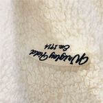 NWOT Wrigley Field Chicago Cubs Sweatshirt Sherpa Quarter Zip L White Size L Photo 1