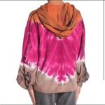 Young Fabulous and Broke YFB size small tie dye hooded sweatshirt Photo 1