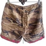 Johnny Was  Burken Linen Floral embroidered camo shorts XS Photo 1