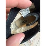 UGG  Black Leather High Top Sneakers Side Zips Tassels Women's Size 7.5 Photo 4