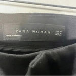 ZARA  Black Pants Full Length Dress Pant with side Slit Bottoms. Photo 5