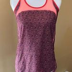 Nike Dri-Fit Pink & Black Leopard Print Racerback Athletic Tank Top Size Medium Photo 0