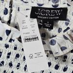 J.Crew Smocked cotton poplin drop-waist dress in dot print S BS805 NWT Photo 6
