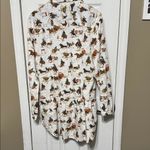 Tasha Polizzi Western Print Long Sleeve Dress White Size L Photo 9