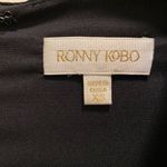 Revolve Ronny Kobo Mariana Long Sleeve Mini Dress Black Size XS Photo 5