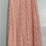 My Michelle  Pink Sweetheart Lace Gown – Size 5 Photo 9