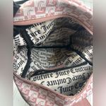 Juicy Couture  Y2K Pink Monogram Backpack with Gold Heart Clasp Photo 7