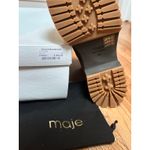 Maje NEW Brown Nubuck Combat Boots Brown size 40 Photo 9