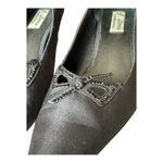 American Vintage Vintage J. Loren Collection Betsy 2" Heel Black Rhinestone square toe size 8.5 Photo 12