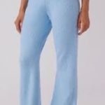 Juicy Couture velour track pants in a light blue color. Size L elastic waist Photo 0
