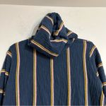 Faherty  Seabrook Poncho Navy Sayulita Stripe Size XS Photo 8
