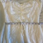 Princess Polly ‎ Mikail White Embroidered Mini Dress Size 2 Milkmaid Cottage Y2K Photo 8