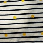 Madewell Embroidered Sun Setlist Boxy Top Striped Women’s Cropped crop shirt siz Photo 8