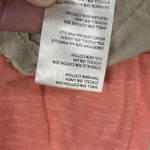 Free People We The  Spring Bound Top Womens Small Crochet Paneled Shirt Beige Photo 3