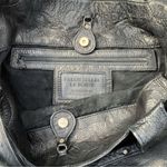 Falor Italia Le Borse Women's Black Leather Shoulder Bag Casual Photo 2