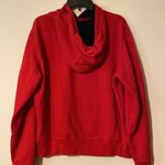 Vintage women’s YSU sweatshirt large hooded hoodie embroidered red spell out Photo 3