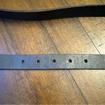 Lot Of 3 Loft Belts Women's Size S Brown Black White Gold Buckle Genuine Leather Photo 11