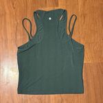 Lululemon Double Strap Yoga Tank Top Dark Forest Green Small Photo 2