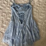 Blue corset outcast dress Size L Photo 1