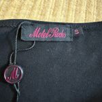 Motel Rocks Metal Rocks NWT Pleated Skull Maxi Dress with Side Zipper Photo 5