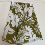Ann Taylor  Floral Green & White Skirt Profesional Teacher Office Wear Photo 0