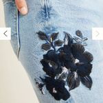 Driftwood  Gizelle Embroidered Girlfriend Light Wash Jeans Photo 4