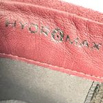 Ecco  Shape 55 Western Ankle Boots Hydromax Side Zip Red Suede Block Heel Size 40 Photo 11