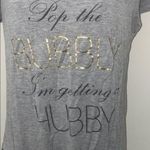 Alya ‎ women’s medium bridal bubbly hubby t shirt Photo 1