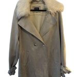 simply styled Faux Suede Coat & Fur Collar (removable) Women’s XL NEW by Sears Photo 0