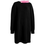 Spanx AirEssentials Crew Dress Very Black Long Sleeve Sweater Sweatshirt Mini XL Photo 7