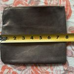 American Apparel Metallic leather carry all jewelry bag makeup pouch multiple use bag Photo 3