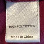 Evereve  Women Large Magenta Textured Long Sleeve Blouse Top Photo 6