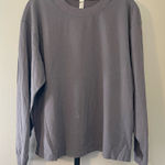 Free People  Grey Long Sleeve Tee Photo 0