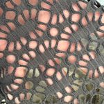 Chico's Chico’s Lace Edged Cardigan Size 1 Medium Floral Lightweight Duster Sweater I2 Photo 5