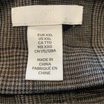 H&M •  tartan plaid mini dress jumper brown xxl Photo 4