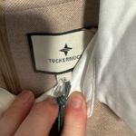 Tuckernuck Taupe Dress with White Collar Tan Size XL Photo 3