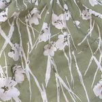 Hailey & Co. green floral boho smocked top size medium Photo 4