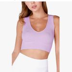 NIKIBIKI Purple Crop Tank Top Fitted Photo 0