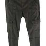 Joie  Okana Skinny Cargo Pants Olive Green Stretch Cotton Blend 30 Photo 0