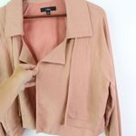 Lulus Positively Chic Mauve Cropped Blazer Size M Pink Size M Photo 2